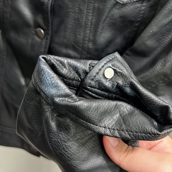 Free Press Faux Leather Jacket - Picture 6 of 9